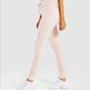 Gymshark blush nude marl joggers!!